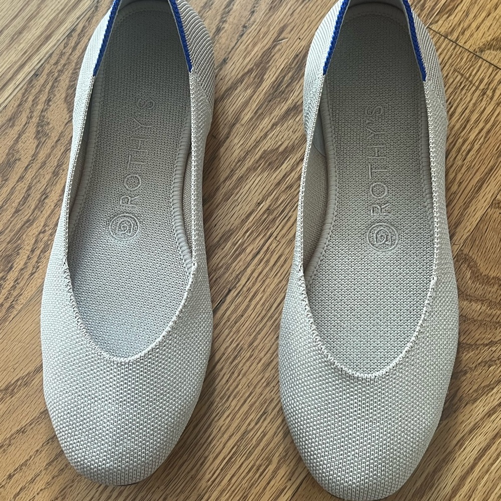Rothy's Women's Size 7.5 The Square in Ecru